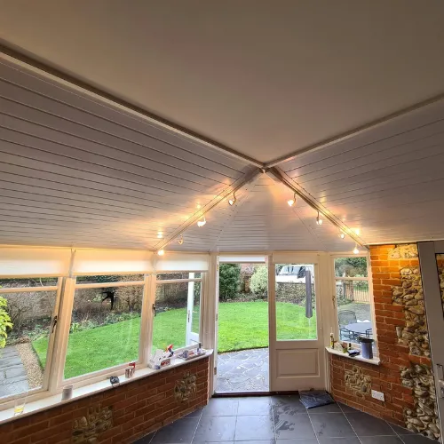 A recent conservatory roof we completed in Southampton